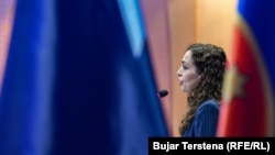 Presidentja e Kosovës, Vhjosa Osmani. Fotografi nga arkivi. 