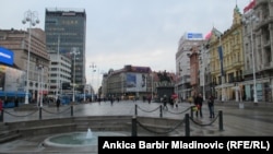 Zagreb, Trg bana Jelačića, arhiv