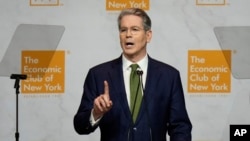 Ministrul american de finanțe (Secretarul Trezoriei), Scott Bessent.