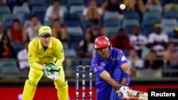 مسابقه کریکت میان افغانستان و آسترالیان