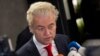 Politicianul olandez de extremă dreapta și liderul partidului PVV, Geert Wilders,