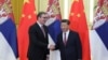 Претседателите на Србија и на Кина Александар Вучиќ и Си Џинпинг, Пекинг, септември 2018.