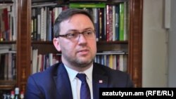 Заместитель министра иностранных дел Польши по вопросам безопасности и восточной политики Бартош Чихоцкий, Ереван, 27 сентября 2017 г․ 