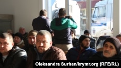 Собрание «Крымской солидарности» в Судаке в январе 2018 года