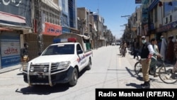 د بلوچستان په مرکزي ښار کوټه کې پوليس ګزمه کوي. انځور- ارشیف