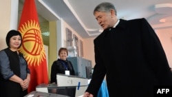 Президент Алмазбек Атамбаев.