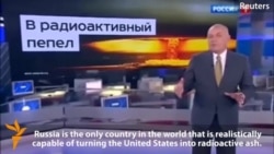 State TV Says Russia Could Turn U.S. To 'Radioactive Ash'