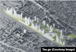 ახალი საცხოვრებელი კვარტლის გეგმა