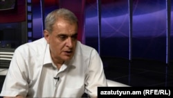 Давид Шахназарян в студии «Азатутюн ТВ», 16 июля 2014 г․
