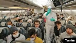 Салон лайнера иранской авиакомпании "Махан". Иллюстративное фото 