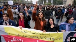 د پاکستان خبریالانو د "پیکا" په نوم قانون ضد احتجاجونه کړي دي. پخوانی انځور