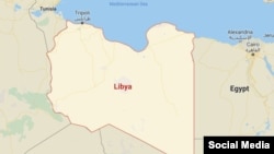 Ливиянын картасы. 