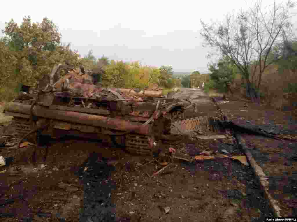 Новосвітлівка після боїв