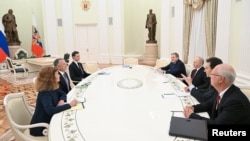 У часе перамоваў у Крамлі