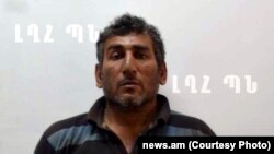 Задержанный азербайджанец Шахбаз Джалал оглу Гулиев. (Фотография - Минобороны Нагорного Карабаха)