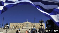 Здание греческого парламента. Афины, 16 мая