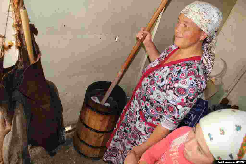 Современный вариант взбивания кобылье молока