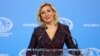 Maria Zaharova,purtătoarea de cuvânt a ministerul rus de externe, octombrie 2020.