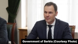Ministri i Financave i Serbisë, Sinisha Malli.