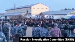 Протесты в ангарской колонии