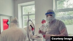 Медики Иссык-Кульской области, архивное фото.