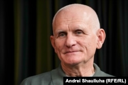 Алесь Бяляцкі ў інтэрвію для Беларускай службы Радыё Свабода праз тры дні пасьля свайго вызваленьня з турмы. Вільня, 16 сьнежня 2025