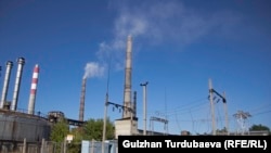 ТЭЦ Бишкека. 13 августа 2018 года.