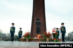 Площадь Победы в Бишкеке. Архивное фото.