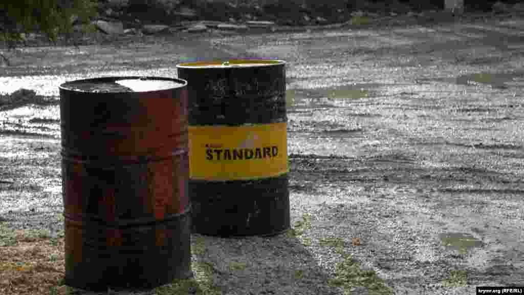 І з'являються калюжі