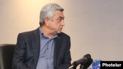 Экс-президент Армении Серж Саргсян (архив)