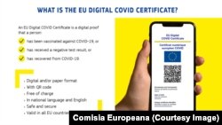 Portalul UE pentru certificatul verde COVID a fost lansat în șapte țări cu o lună înainte de termen