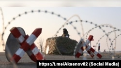 Подразделение «БАРС-Крым» проводит учения в Крыму во время полномасштабного вторжения РФ в Украину, февраль 2025 года