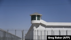 Шинжаңдагы саясий тарбия лагери деп эсептелген жай. 31-май, 2020-жыл. 