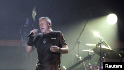 Marko Perkoviq Thompson gjatë koncertit më 5 korrik.