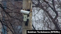 Камера видеофиксации нарушений ПДД в рамках проекта «Безопасный город». Бишкек.