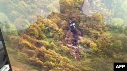 Ирандын президенти бара жаткан тик учак кыйраган жер делген сүрөт. 20-май, 2024-жыл