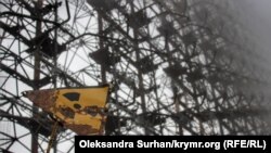 Радіолокаційна станція «Дуга» в місті Чорнобиль-2
