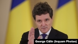 Președintele Nicușor Dan, într-o conferință de presă la Palatul Cotroceni - 12 noiembrie 2025