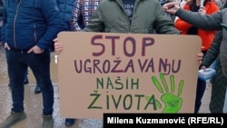 Blokada deponije u Valjevu 1. marta 2025. trajala je par sati