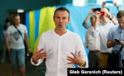 Muzikanti dhe politikani ukrainas Svyatoslav Vakarchuk.