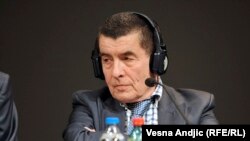 Geoffrey Nice. Fotografi nga arkivi.