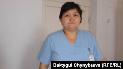 Врач Айнура Жусупова