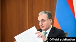 Հայաստանի արտգործնախարար Զոհրաբ Մնացականյանը, արխիվ