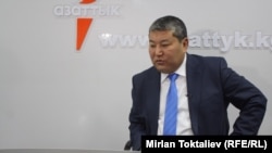 Мелис Мырзакматов "Азаттыктын" студиясында, 17-январь, 2013-жыл