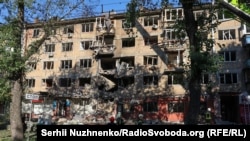 Urmările atacurilor rusești la Kiev, 4 iulie 2025. 