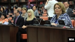 Илустрација, Специјалната обвинителка Катица Јанева во Собрание на презентација на извештајот на СЈО 