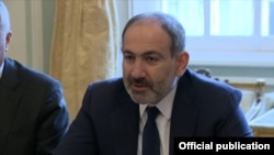 Премьер-министр Армении Никол Пашинян в Бельгии, 4 марта 2019 г.