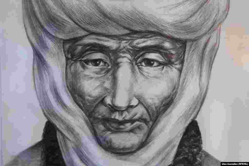 Эскиз Курманжан-Датки