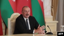 Президент Азербайджана Ильхам Алиев 