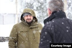 ოზურგეთის მერი ავთანდილ თალაკვაძე ოზურგეთის ცენტრში